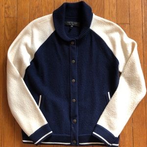 Rag and Bone Wool Varsity Jacket Sz XS